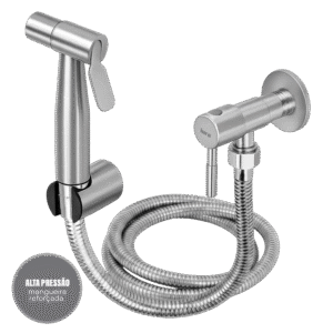 Ducha Higiênica Com Registro Inox Iura Jett